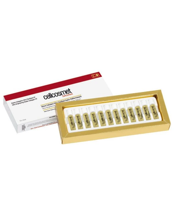 Cellcosmet & Cellmen - Клеточная корректирующая сыворотка с эласто-коллагеном Ultra Brightening Elasto-Collagen-XT 1.5 мл х 12 шт