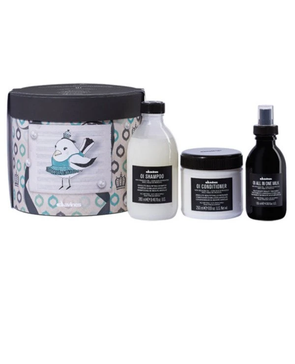 Davines - Подарочный набор для абсолютной красоты волос OI gift set “Wishing you a beautifying experience” 