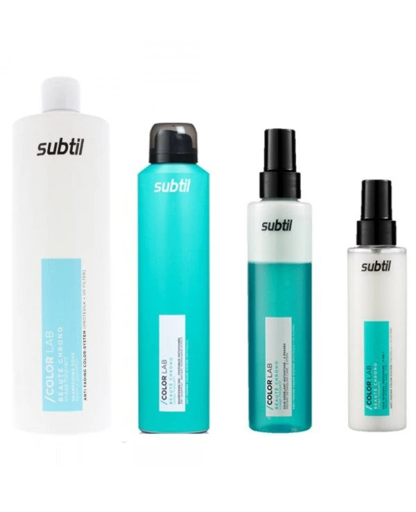 Subtil - Set Subtil Color Lab Beaute Chrono - Daily care for all hair types (4 products)  
