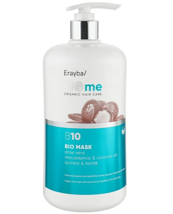 Erayba - Біомаска для волосся B10 Organic Hair Care Bio Mask 1000 мл