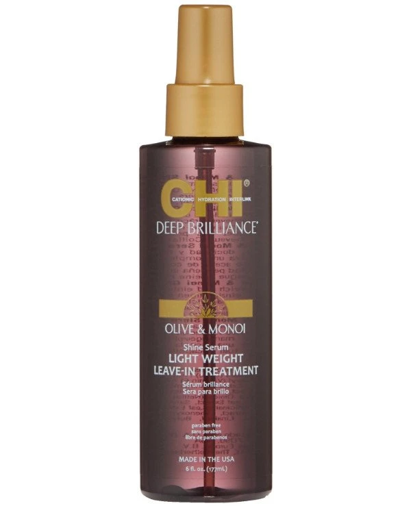 Chi Несмываемая сыворотка-шелк для волос | Chi Deep Brilliance Shine Serum Light Weight Leave-In Treatment цена, фото, купить