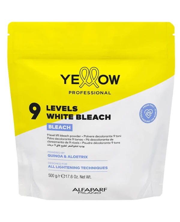 Yellow - Обесцвечивающий порошок на 9 уровней Bleach Powder 9 Levels of Lift 500 г
