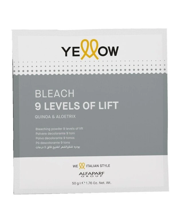 Yellow - Обесцвечивающий порошок на 9 уровней Bleach Powder 9 Levels of Lift 50 г