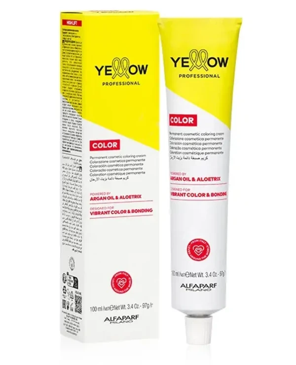 Yellow - Краска для волос Permanent Cosmetic Coloring Cream 100 мл