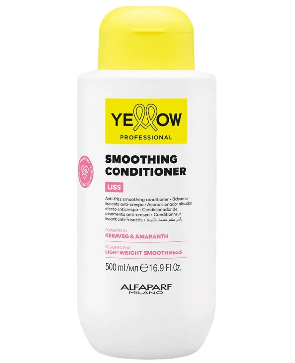 Yellow - Кондиционер для прямых волос Keratin-HT and Amaranth Conditioner 500 мл