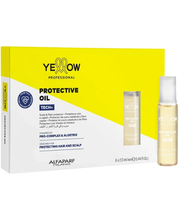 Yellow Лосьон-защита при окрашивании для чувствительной кожи головы | Масло для защиты волос и кожи головы при окрашивании Color Care Yellow