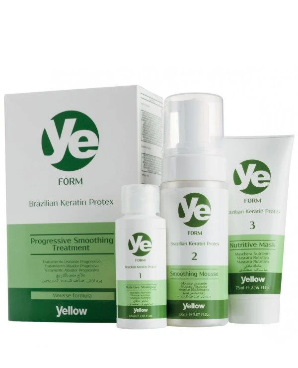 Yellow - Бразильское Кератиновое Выпрямление Form Brazilian Keratin Therapy 
