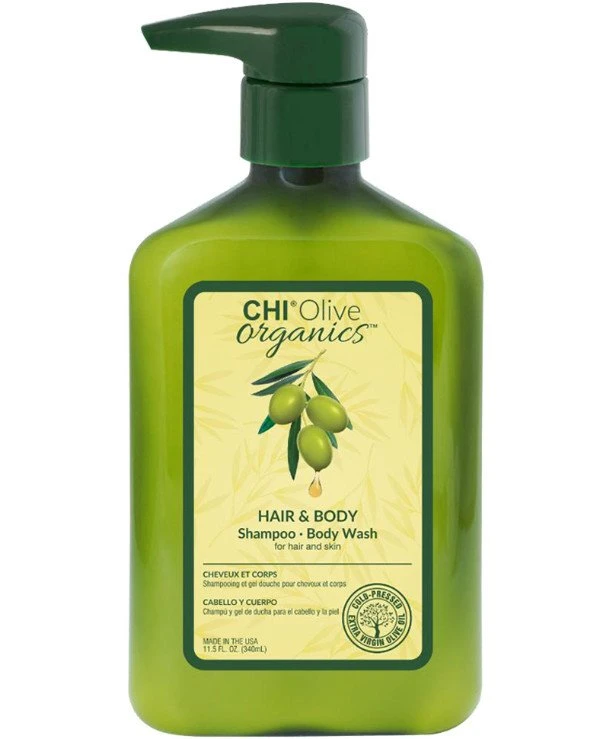Chi - Шампунь для волос и тела с оливой Hair And Body Shampoo Body Wash 340 мл