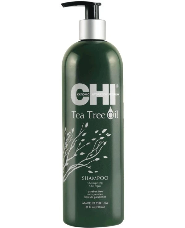 Chi - Шампунь с маслом чайного дерева Sulfate and Paraben Free Shampoo 739 мл