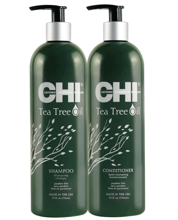 Chi - Набор для волос с маслом чайного дерева Tea Tree Oil Kit 