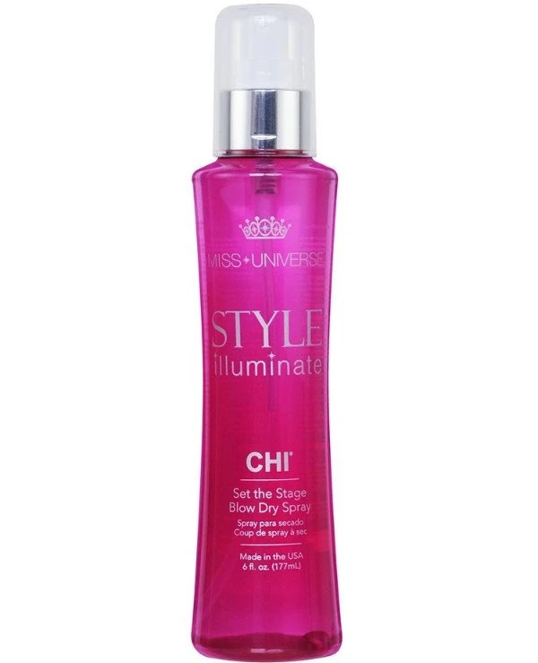 Chi - Сухой термозащитный спрей Set the Stage Blow Dry Spray 177 мл