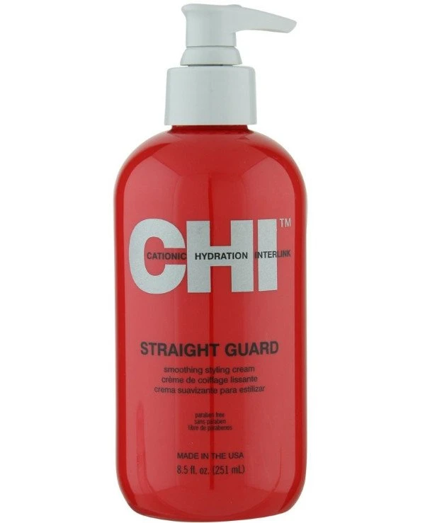 Chi - Укладочный крем для гладкости волос Straight Guard Smoothing Styling Cream 