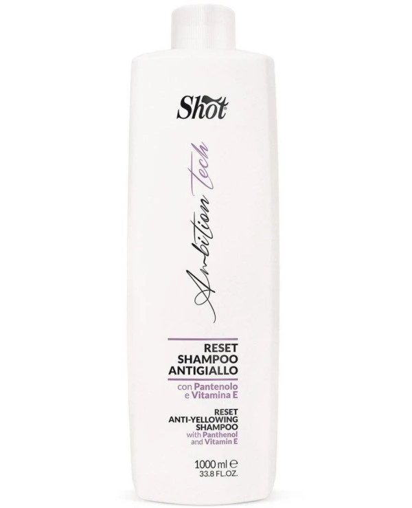 Shot - Шампунь против эффекта желтизны Reset Anti-Yellowing Shampoo 1000 мл