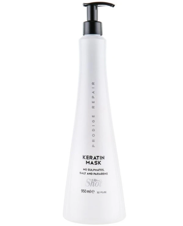 Shot - Интенсивная маска для глубокого восстановления волос Keratin Mask 950 мл