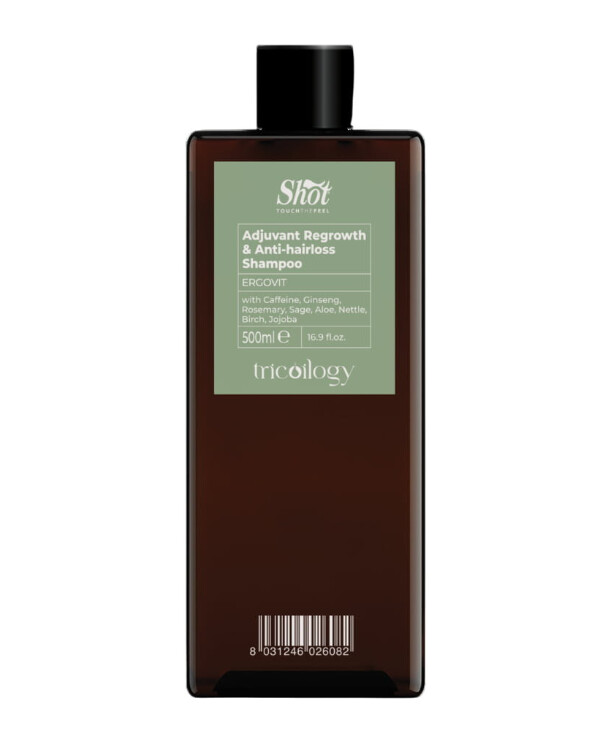 Shot - Shampoo against hair loss Ergovit Adjuvant Regrowth & Anti-hairloss Shampoo 500ml