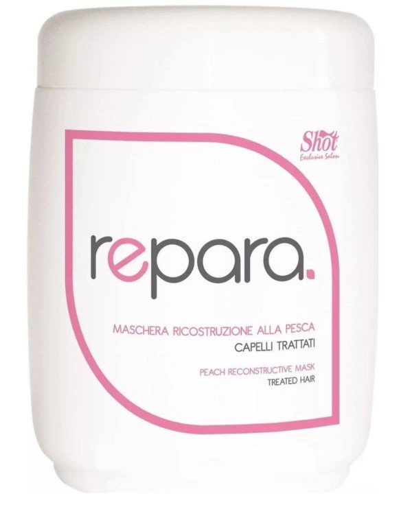 Shot Маска с персиком для поврежденных волос | Shot Repara Peach Reconstructive Mask цена, фото, купить