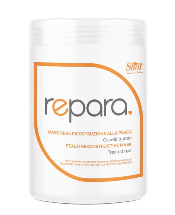 Shot - Peach mask for damaged hair Peach Reconstructive Mask 1000ml