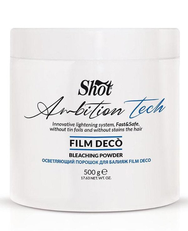 Shot - Lightening powder with the effect of "film" Film Deco Bleaching Powder 500g