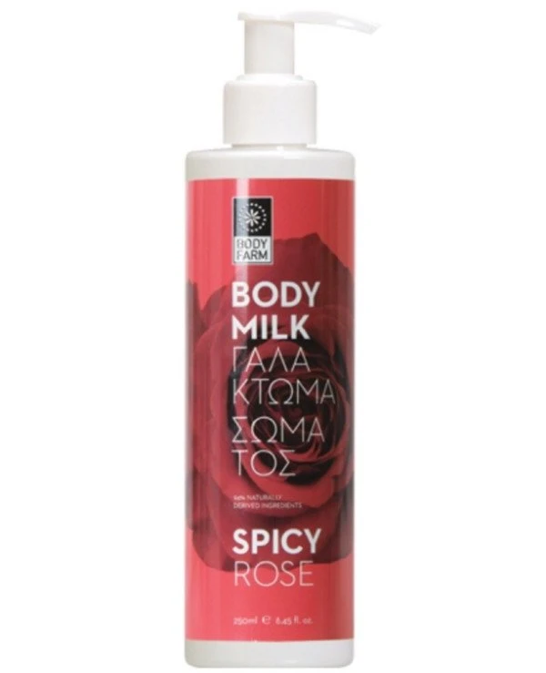 BodyFarm - Молочко для тела "Пикантная роза" Body Milk Spicy Rose 250 мл