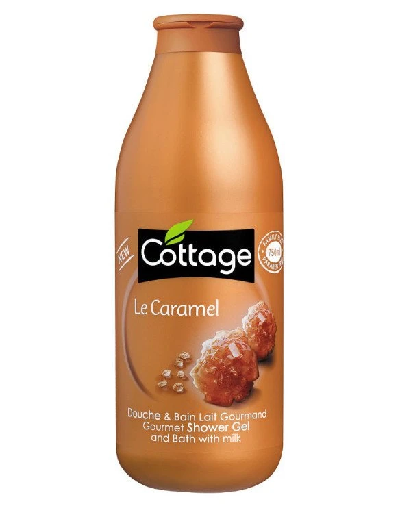 Cottage Moisturizing Shower Gel "Caramel" | Moisturizing Caramel Shower Gel