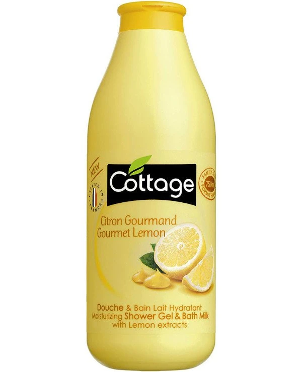 Cottage Moisturizing Shower Gel "Gourmet Lemon" | Moisturizing Shower Gel Exquisite Lemon