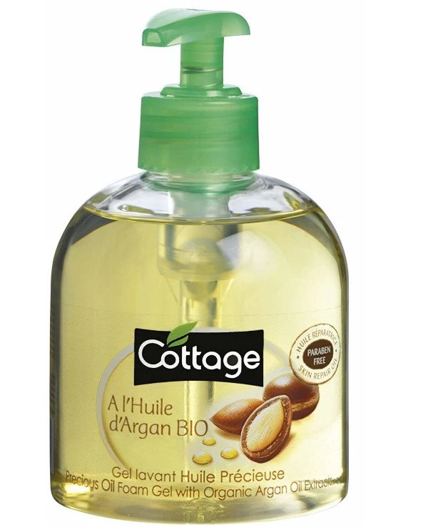 Cottage - Argan gel-foam Precious Oil Foam Gel With Organic Argan Oil Extracts 300ml