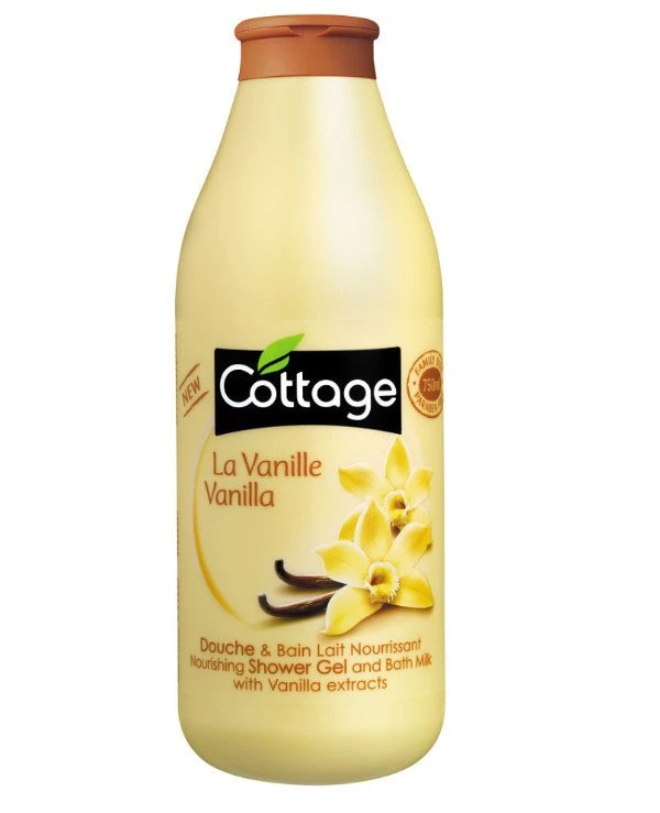 Cottage - Гель-пена для ванны и душа Ваниль Nourishing Shower Gel and Bath Milk 750 мл