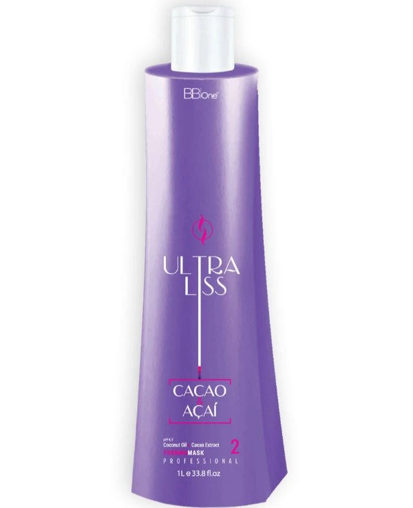 BBOne Маска Кератиновое выпрямление | BBOne Cacao&Acai Ultra Liss Thermo Mask цена, фото, купить