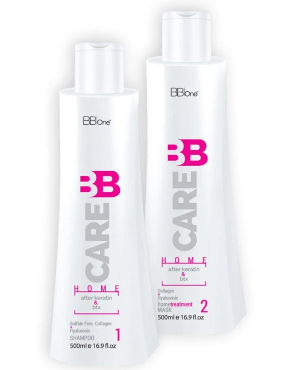 BBOne - Набор для ухода после кератина и ботокса BB Care After Keratin And Btx 500 мл х 2 шт