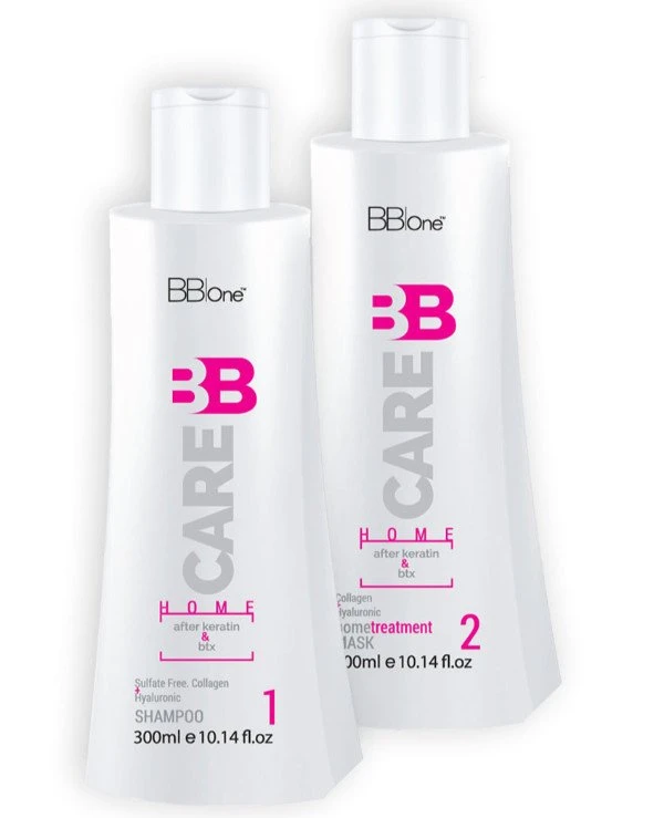 BBOne - Набор для ухода после кератина и ботокса BB Care After Keratin And Btx 300 мл х 2 шт