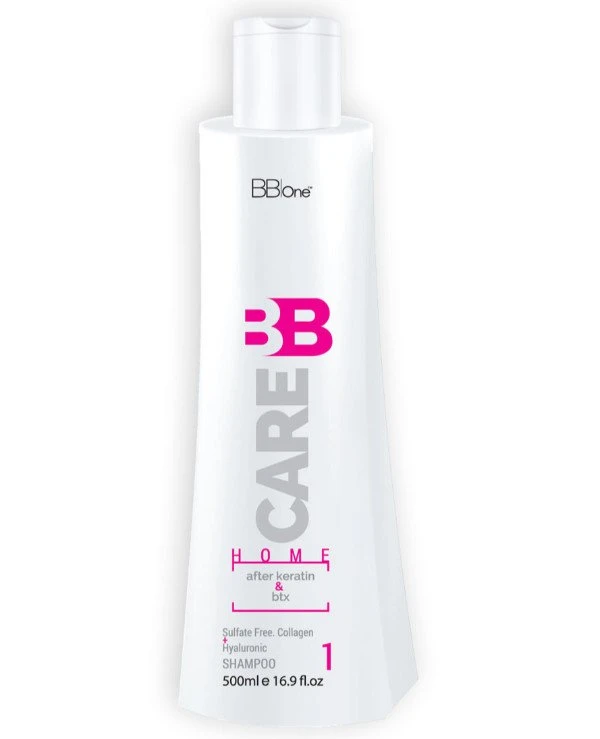 BBOne - Безсульфатный шампунь After Keratin & Btx Shampoo 500 мл