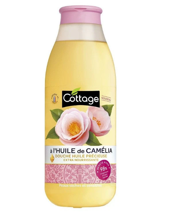 Cottage - Масло питательное для душа Камелия Douche Huile Precieuse Extra Nourishing Precious Oil S 560 мл
