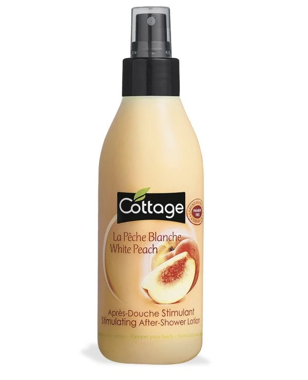 Cottage - Молочко для тела - Персик White Peach Stimulating After-Shower Lotion 200 мл