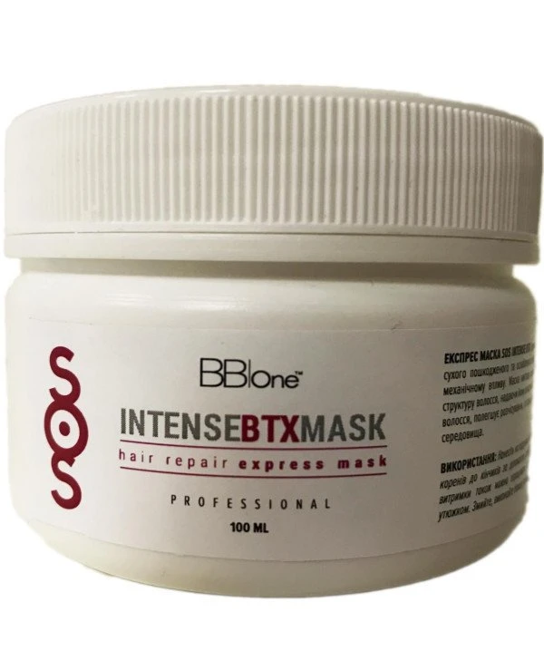 BBOne Экспресс маска для восстановления волос | BBOne SOS Intense BTX Hair Repair Express Mask цена, фото, купить