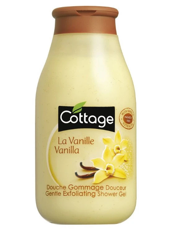 Cottage - Exfoliating Shower Gel - Vanilla Vanilla Exfoliating Shower Gel 250ml