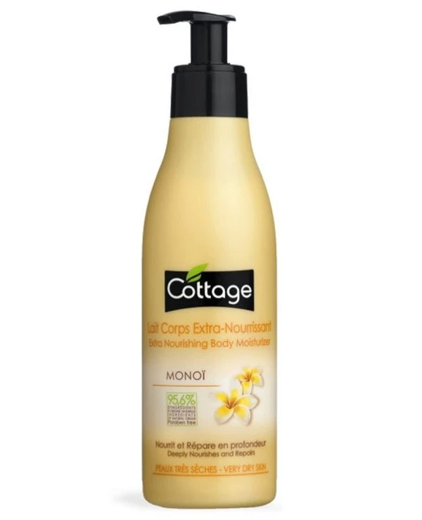 Cottage - Питательное молочко для тела с ценным маслом Монои Violet Moisturizing Body Milk 250 мл