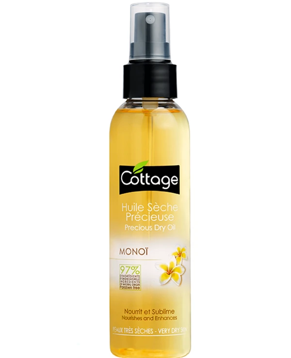 Cottage - Сухое масло Монои натуральное Precious Monoi Dry Oil 150 мл