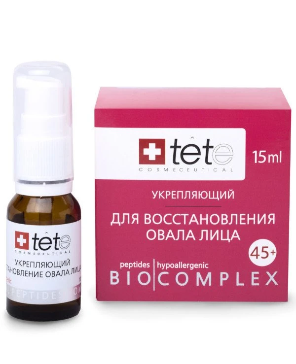 TETe Cosmeceutical - Биокомплекс для восстановления овала лица 45+  15 мл