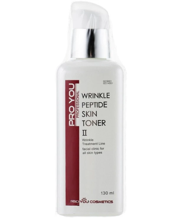 Pro You Professional - Тоник с пептидами против морщин Wrinkle Peptide Skin Toner 130 мл