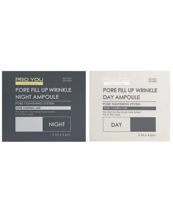 Pro You Professional - Concentrated Serum to Constrict Pores Wrinkle Day&Night Ampoule Dual Set 