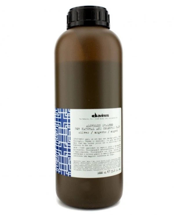 Davines - Шампунь Алхимик Серебро Alchemic Shampoo Silver For Natural And Coloured Hair Серебро, 1000 мл