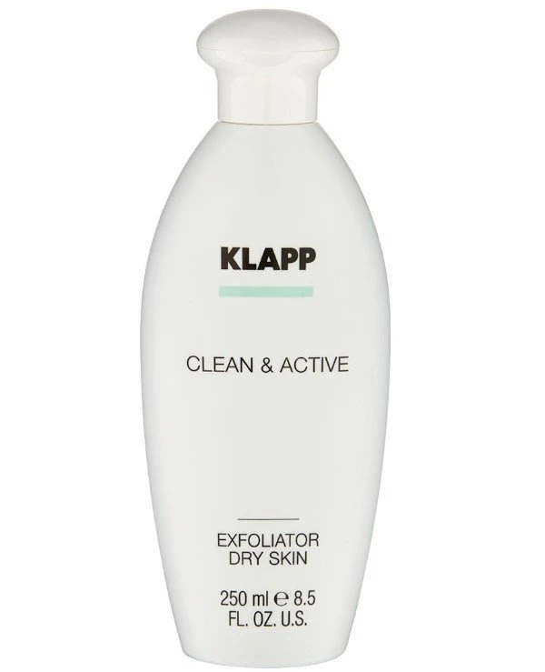 Klapp - Эксфолиатор для сухой кожи Clean & Active Exfoliator Dry Skin 250 мл